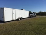 30' aluminum enclosed trailer