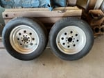 Weld Drag Rims and radials two rears