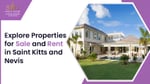 Explore Properties for Sale and Rent in St Kitts and Nevis