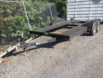 KAUFMAN 16 FT. OPEN CAR TRAILER  for sale $2,795 