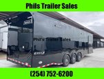 32' HAULMARK RACE TRAILER ENCLOSED CAR HAULER 