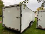 26 ft Enclosed Race Trailer 3 Axels Upgraded Torsion Bar  for sale $18,000 