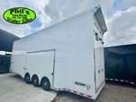 32' HAULMARK ALX STACKER TRAILER ALL ALUMINUM RACE TRAILER  for sale $75,500 