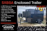 🤩 NEW Black Enclosed Cargo Trailer  for sale $3,999 