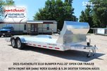 2023 FEATHERLITE 3110 Alum 22' Open Car Trailer with Air Dam 