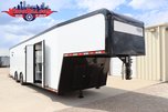 38' Gooseneck Race Trailer @ Wacobill.com 