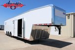 40' Blackout Gooseneck Race Trailer @ Wacobill.com 