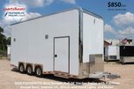 FEATHERLITE 4414 Aluminum 24' Bumper Pull Stacker Trailer 