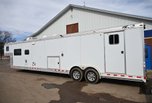 2015 4 Star 15' LQ, 17' Garage Toyhauler, Outlaw Conversion 
