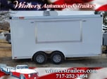 2022 Wells Cargo WHD 7x16 TA Concession Enclosed Cargo Trail  for sale $23,999 