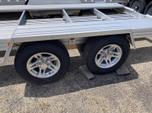 2022 Trailex CT-8055EB Aluminum Car Hauler with Stone Guard  for sale $8,999 