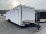 8.5x32 Triple Axle Race Trailer w/Rampovers  for sale $21,999 