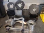 Idler assembly and pulleys complete package   for sale $1,200 