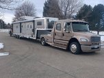 Sports Chassis and 46’ living quarters toy hauler  for sale $285,000 