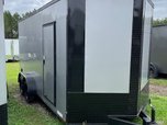 7 X 16 Cargo Trailer – Tandem Axle – with Blackout Packa  for sale $6,597 