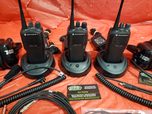 Upgraded 3 man Motorola CP200 racing radio system  for sale $1,450 