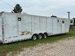 2002 44' Pace Gooseneck Enclosed Race Trailer  for sale $20,000 