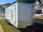 2021 MTI 7x18 Enclosed Trailer - Tandem Axle  for sale $6,950 