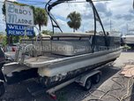 2017 Tahoe Pontoon Boat with Trailer 