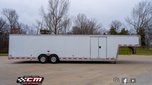 Used 2011 T&E Aluminum Gooseneck Trailer 