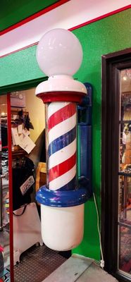 1920 Koken Barber Shop Pole  for sale $2,000 