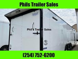 34' RACE TRAILER ENCLOSED / TWO CAR HAULER CONTINENTAL CARGO