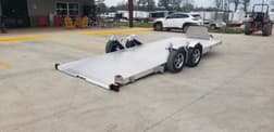 2023 Timpte 7 X 18 drop deck low profile carhauler trailer g