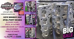 Brodix 335 Oval Port 3xtra Castings