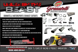 GRANATELLI MOTOR SPORTS OVAL EXHAUST SYSTEMS AND CUT OUTS  for sale $224 