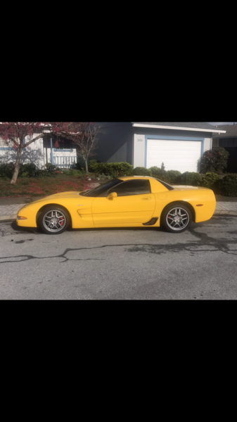 2001 Chevrolet Corvette Z06 for Sale $17,500