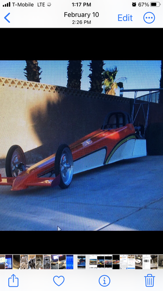 250” TOP DRAGSTER W/615ci BBC  for Sale $1 
