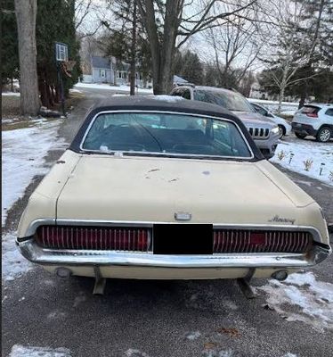 1968 Mercury Cougar  for sale $14,995 