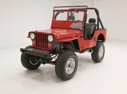 1947 Willys CJ2A  for Sale $10,900 