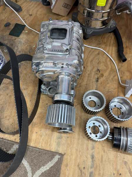 Complete small block chevy 471 supercharger  for Sale $3,500 