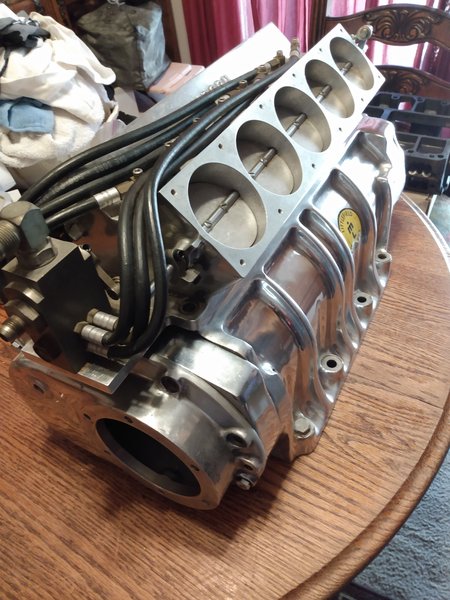 Hilborn fuel injection 10 port aluminum 1 of 5 built nos for Sale in ...