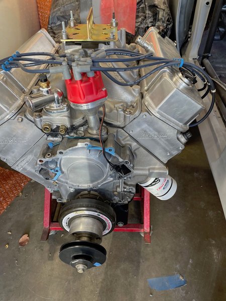 bbf kaase 598 aluminum block p51 heads mafia intake,turn key  for Sale $18,000 