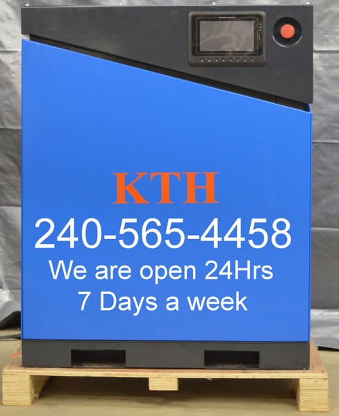 NEW KTH 20 Hp Screw Air Compressor w/VFD Drive   for Sale $7,300 