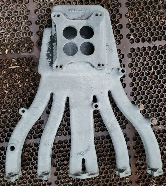 Rare HyperPak intake manifold for slant six, pn 2129898 for Sale in