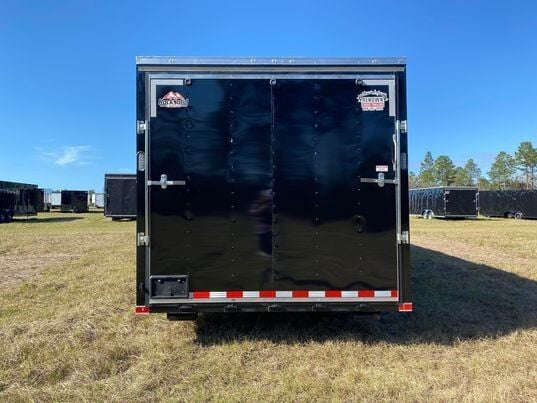 🤩 NEW Black Enclosed Cargo Trailer  for Sale $13,034 