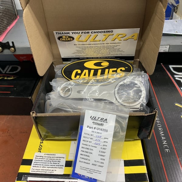  Callies BBC Ultra H-Beam Connecting Rod, 6.385" Length  for Sale $2,420 