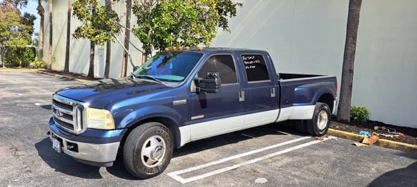 03 F350 dually blue one owner had it from new  for Sale $8,200 