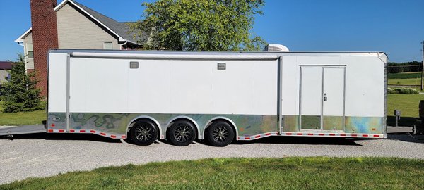 2017 Wells Cargo 33" Triple Axle Race Trailer Loaded w/Acces  for Sale $31,500 