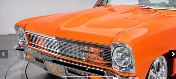 1966 Chevy II Nova (Tangelo Tango - "The Murder Pumpkin  for Sale $120,000 