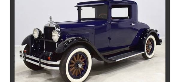1927 Dodge coupe  for Sale $24,995 