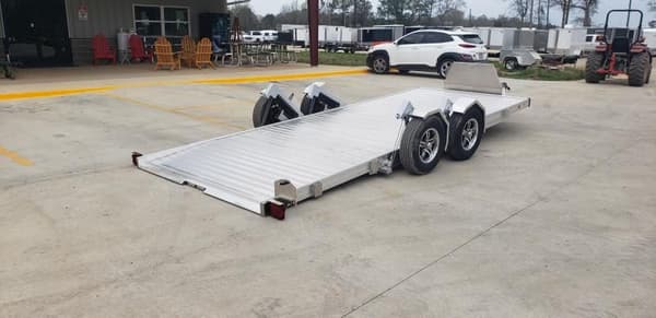 2023 Timpte 7 X 18 drop deck low profile carhauler trailer g  for Sale $12,995 
