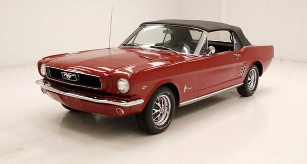 1966 Ford Mustang Convertible  for Sale $46,500 