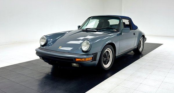 1987 Porsche 911 Carrera Cabriolet  for Sale $57,500 