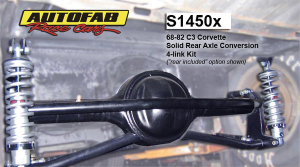 Autofab C3 Corvette Solid Rear Axle Conversion  for Sale $1,150 