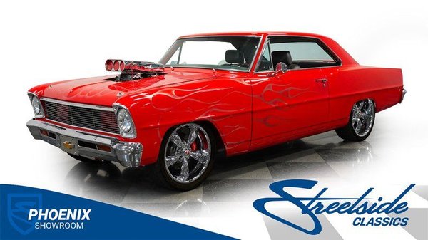 1966 Chevrolet Nova Chevy II Supercharged  for Sale $89,995 