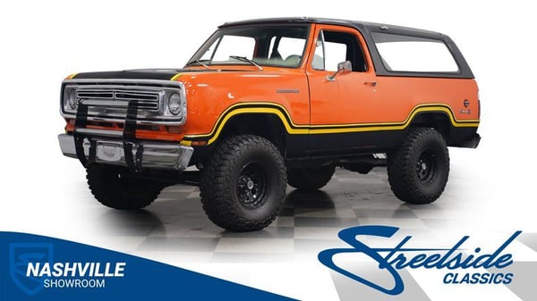 1975 Dodge Ramcharger 4X4  for Sale $39,995 
